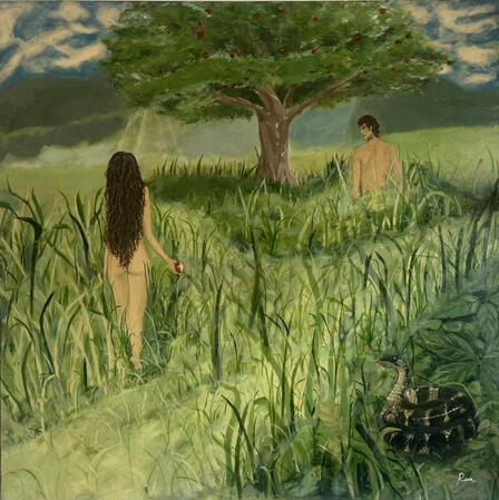Adam and Eve tells the story of the first temptation, the first act of disobedience, and the moment humanity fell from innocence. It marks the beginning of shame, separation, and the struggle between desire and truth. What makes this story so powerful is h
