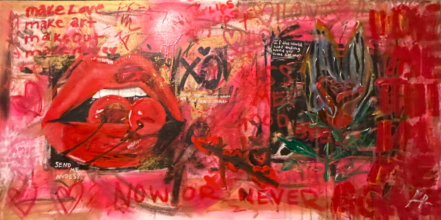 Now or never 48 x 24
